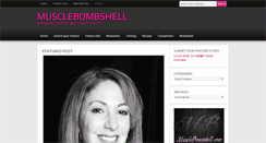 Desktop Screenshot of musclebombshell.com